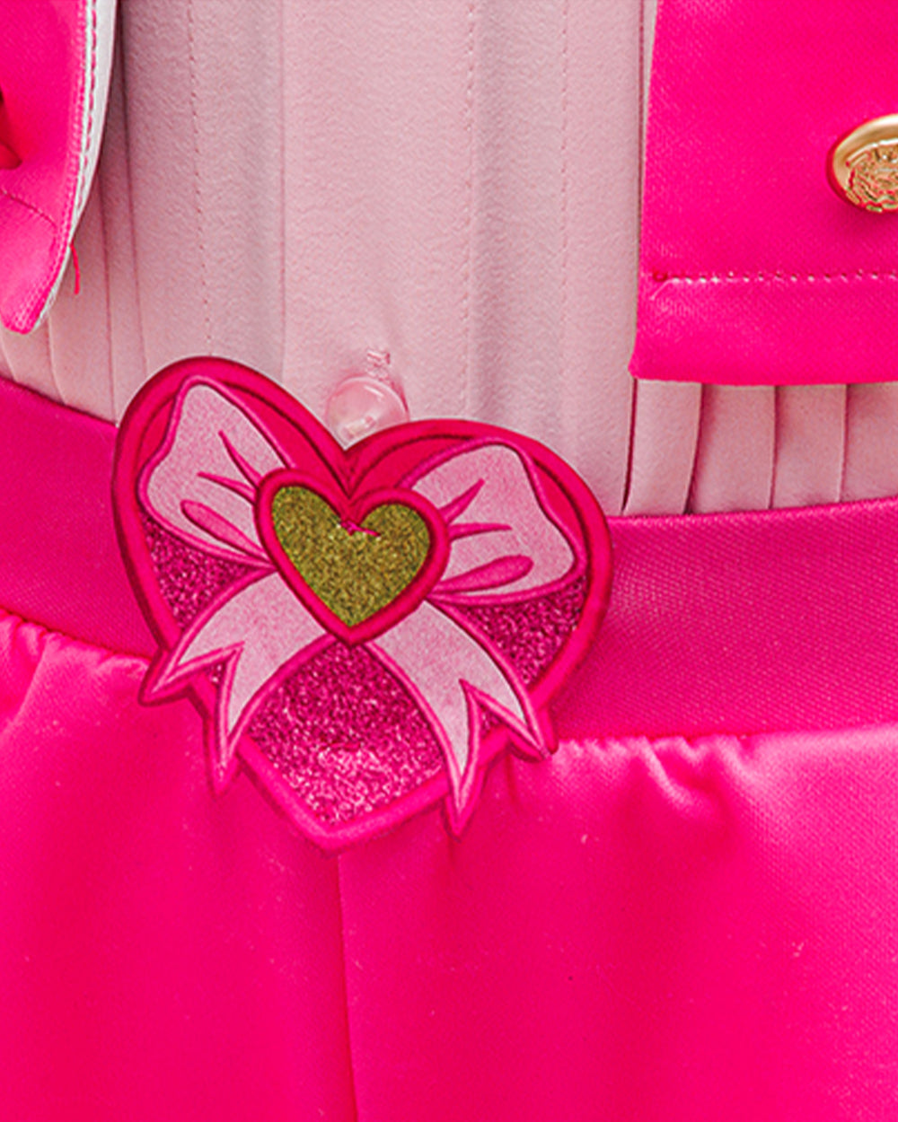Girls Princess Bridget Costume Movie 5 Pink Outfit with Wig for Halloween Cosplay Party