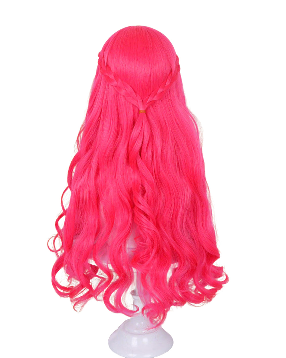 Pink Princess Dress Movie 5 Short Sleeve Dress and Wig for Themed Cosplay Party