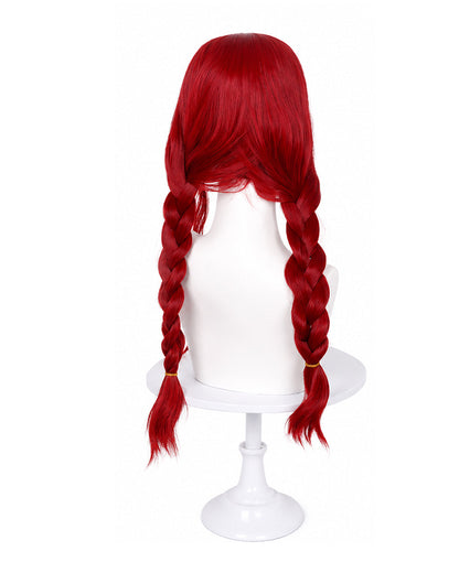 Red Princess Costume Loose Style Shirt and Pants 2pcs Suit for Kids Adults Cosplay Loungewear and Daily Wear