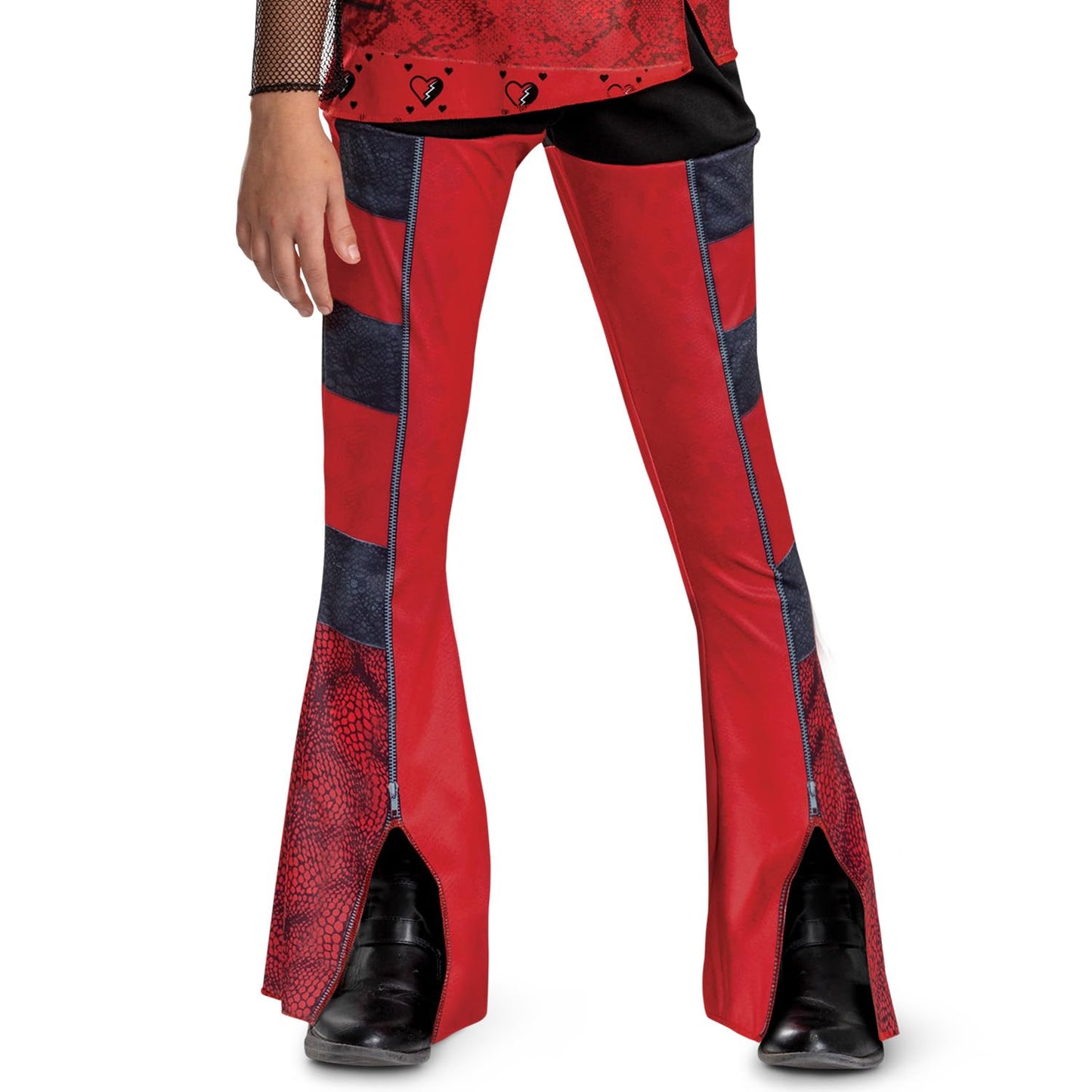 Costume rouge pour enfants L'essor de la veste de costume rouge Ensemble haut et bas Tenue de cosplay