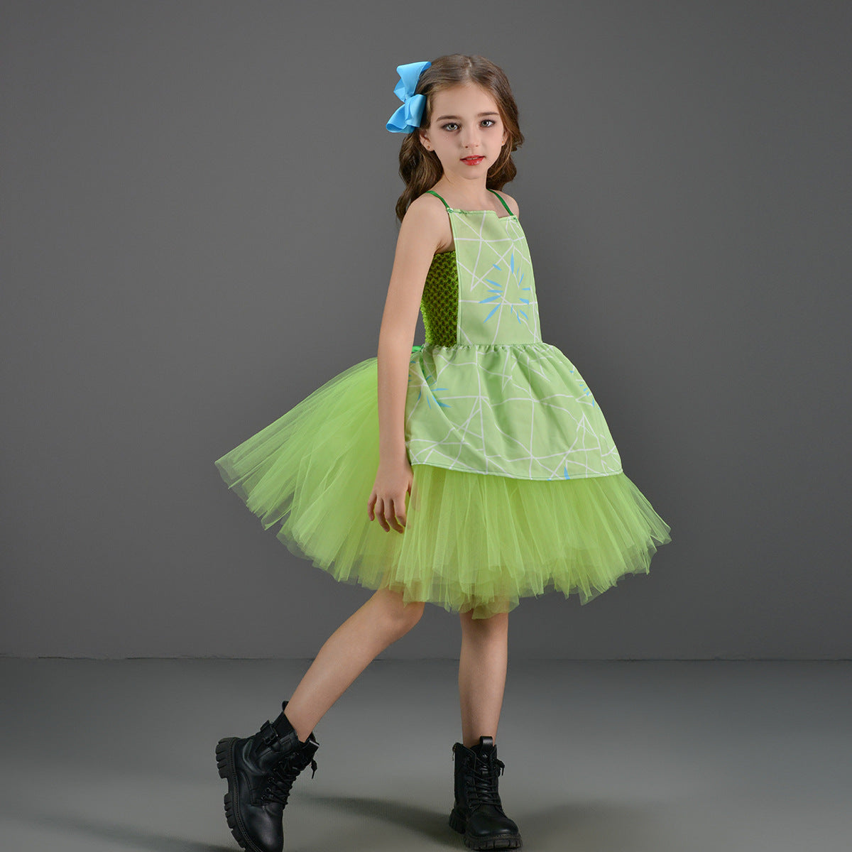 Kids Inside Joy Costume Disgust Dress Anger Tutu Dress Sadness Dress Halloween Costumes