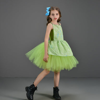 Kids Inside Joy Costume Disgust Dress Anger Tutu Dress Sadness Dress Halloween Costumes