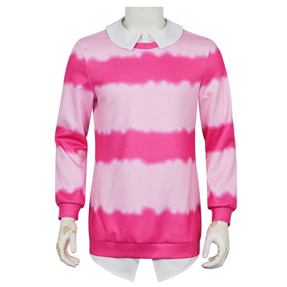 Mens Pink Sweatshirt KPop Fashion Cosplay Shirt Party Carnival Costume