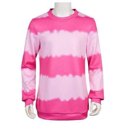 Mens Pink Sweatshirt KPop Fashion Cosplay Shirt Party Carnival Costume