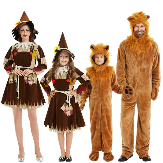 Female Scarecrow Costume Girls Women Farm Party Scarecrow Costumes