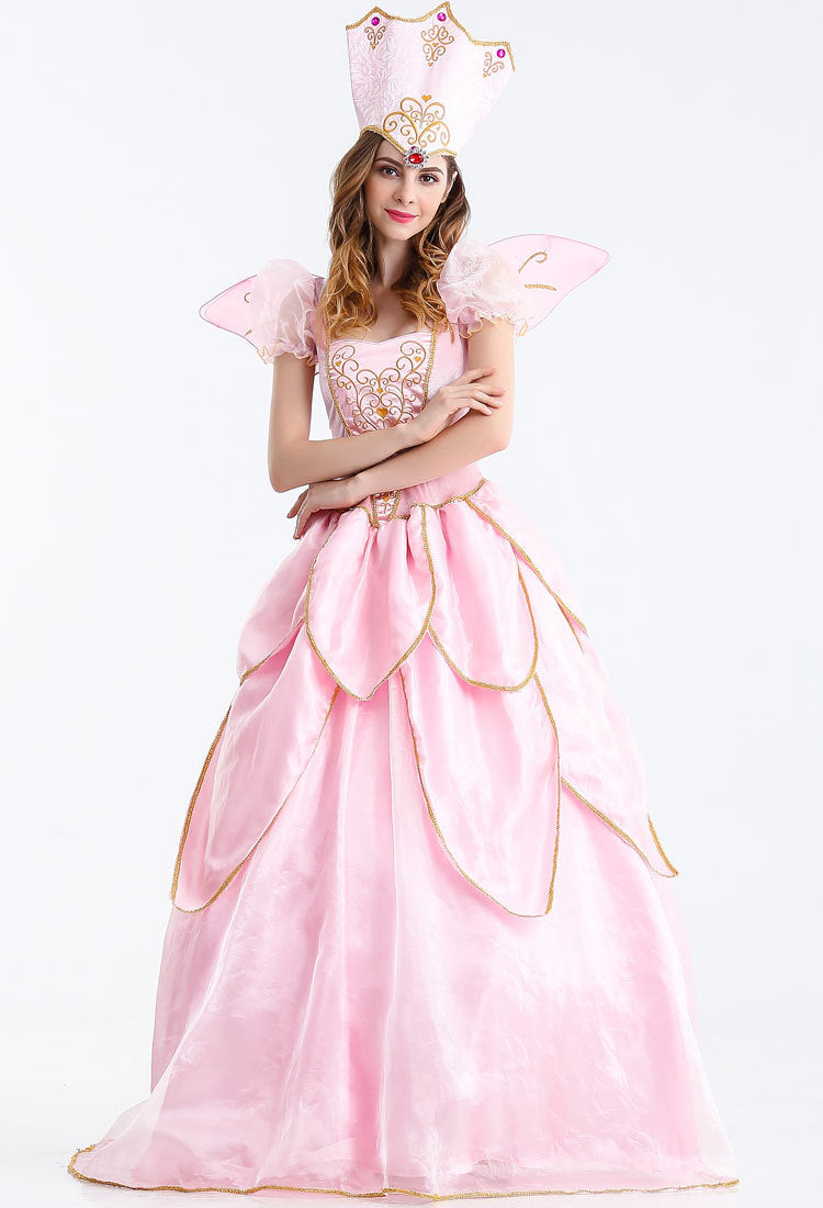 Disfraz de Bruja Buena Glinda para Fiesta de Disfraces Carnaval