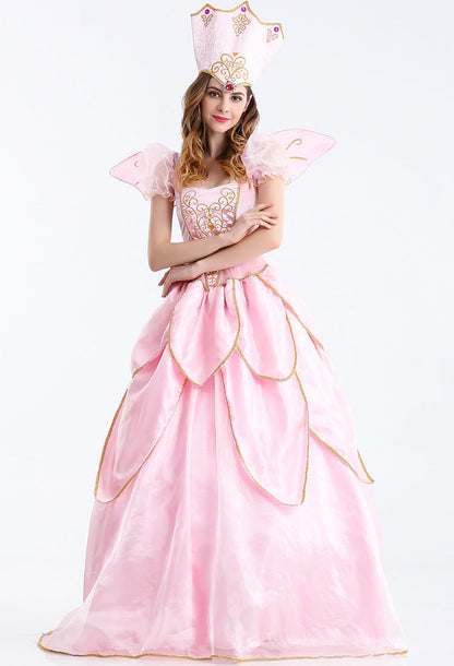 Disfraz de Bruja Buena Glinda para Fiesta de Disfraces Carnaval