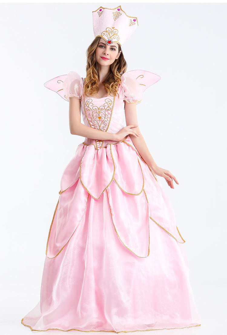 Disfraz de Bruja Buena Glinda para Fiesta de Disfraces Carnaval