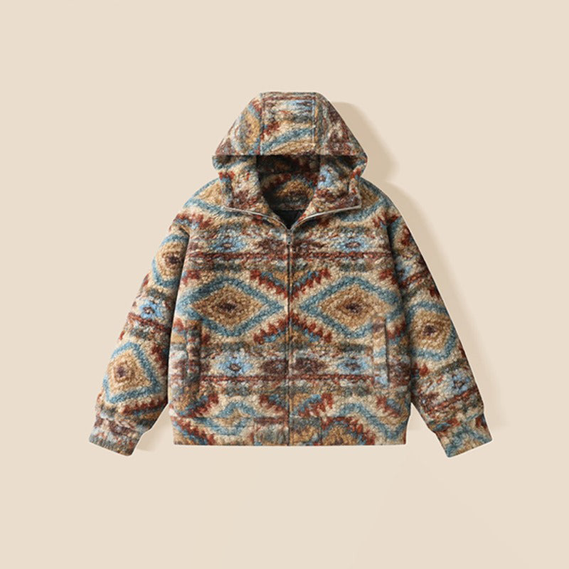 Chaqueta acolchada de sherpa para niño, moderna y cálida