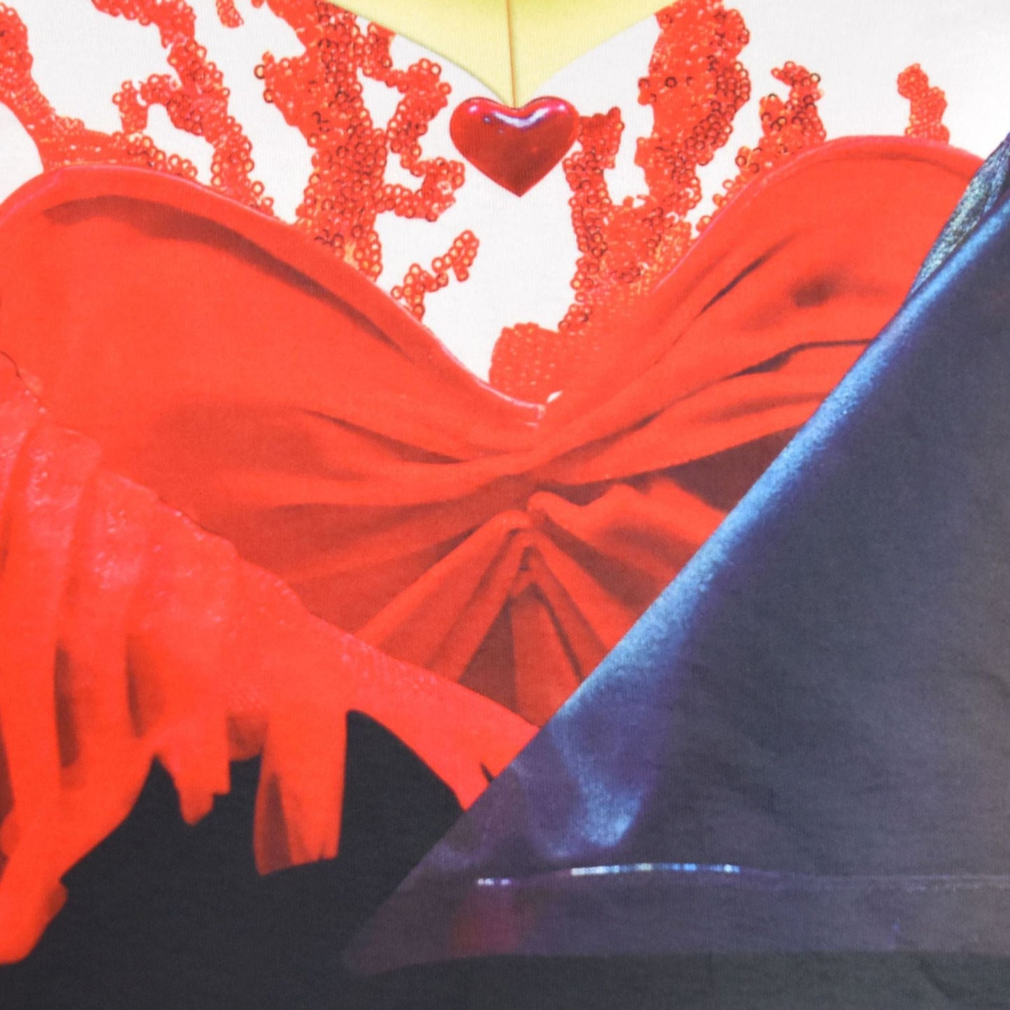 Filles La Robe et le Sac à Manches Volantes Rouges La Princesse Rouge Ensemble Complet