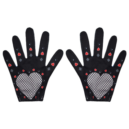 Enfants La Montée de la Combinaison Rouge et des Gants Costume Princesse Rouge et Perruque pour Filles pour le Cosplay