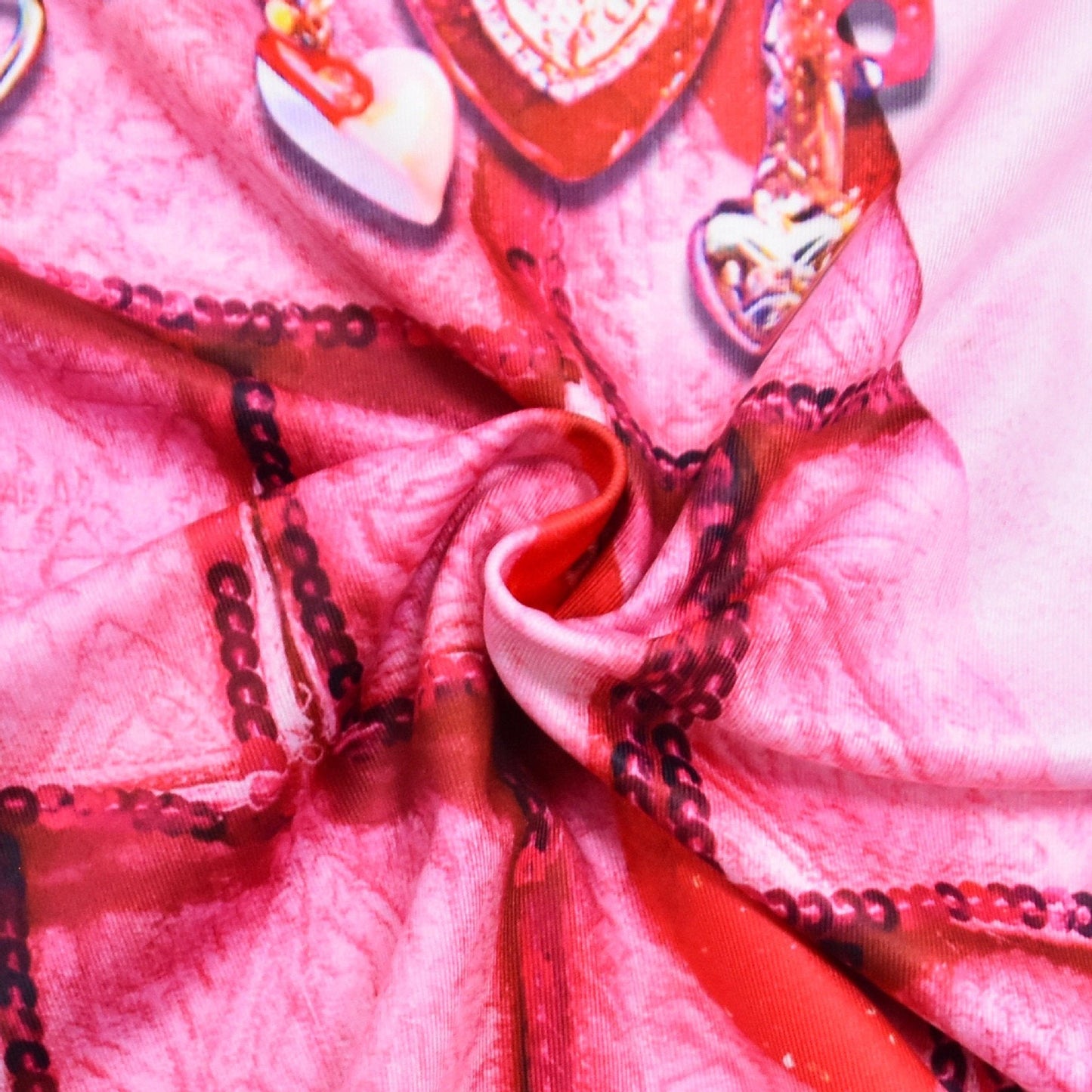 El auge del disfraz de Red Bridget, vestido rosa, princesa, la Reina de Corazones