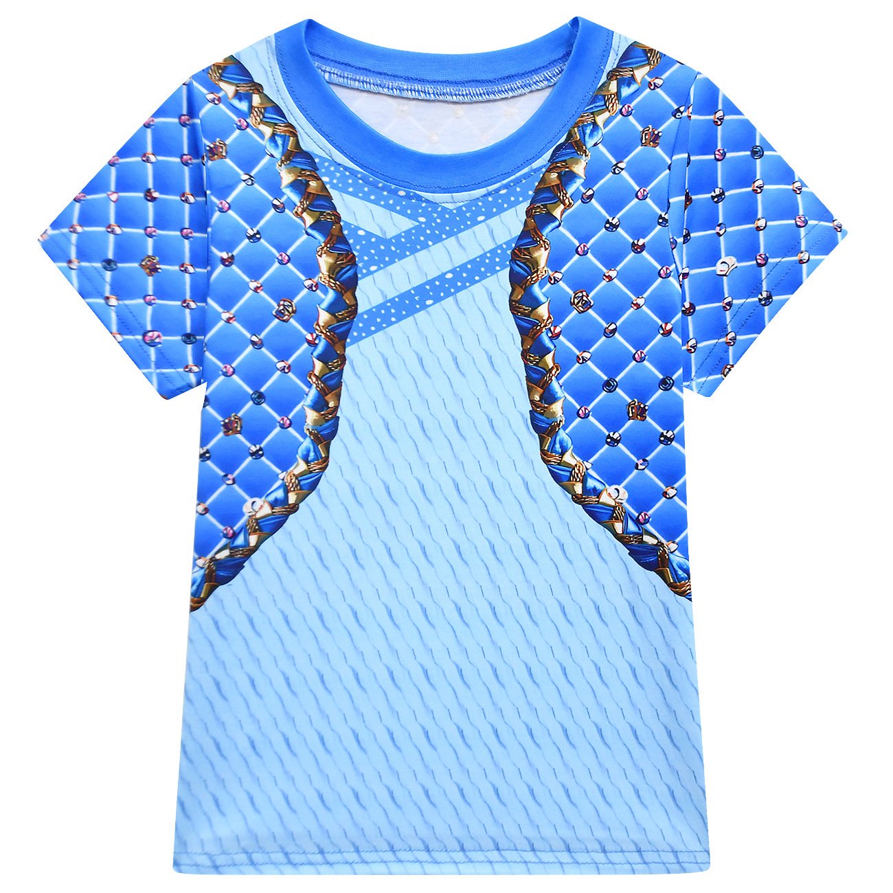 Conjunto de camiseta y falda de niña Chloe Charming, vestuario de verano The Rise Of Red para uso diario