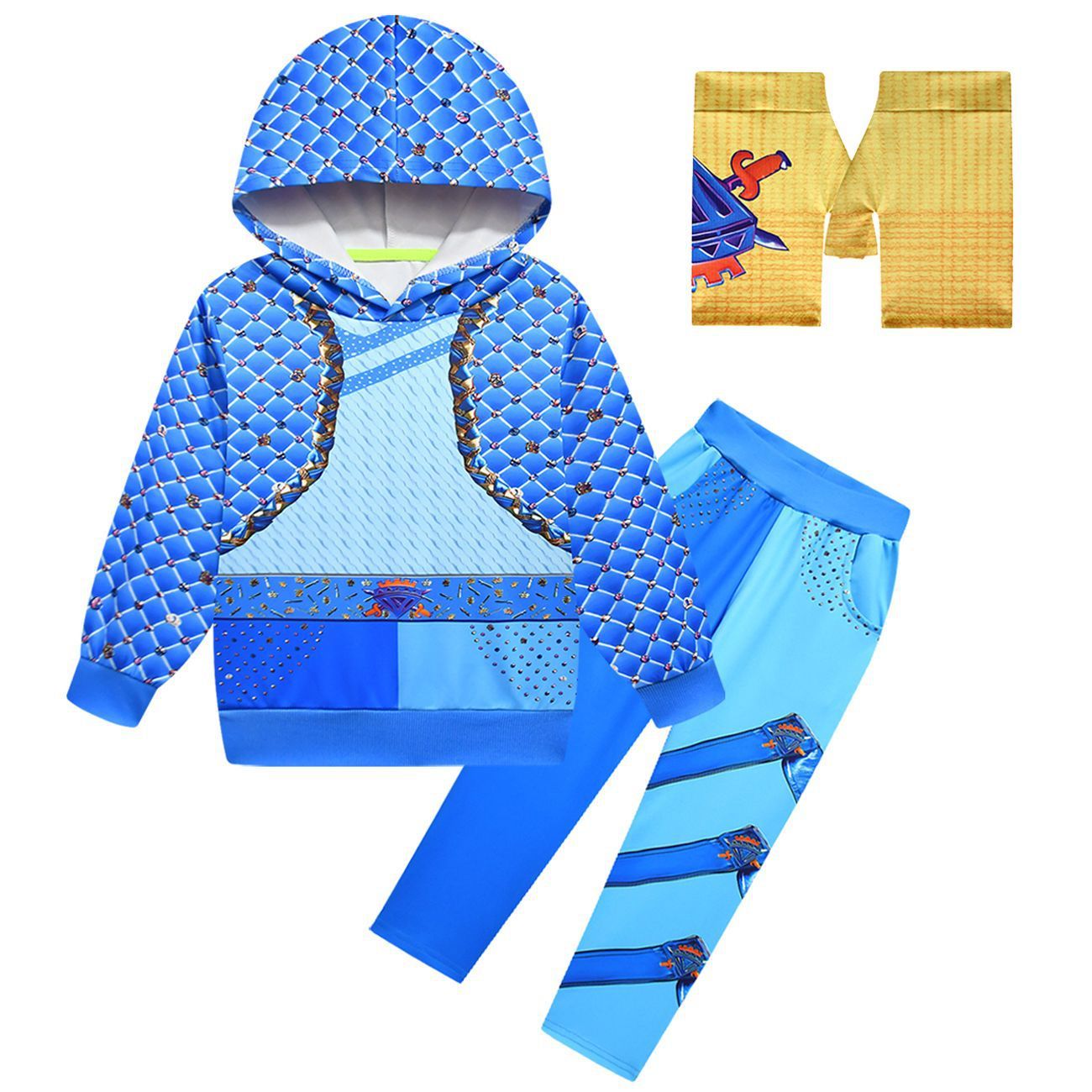 Disfraz de sudadera con capucha encantadora de Chloe para niños para fiesta de disfraces