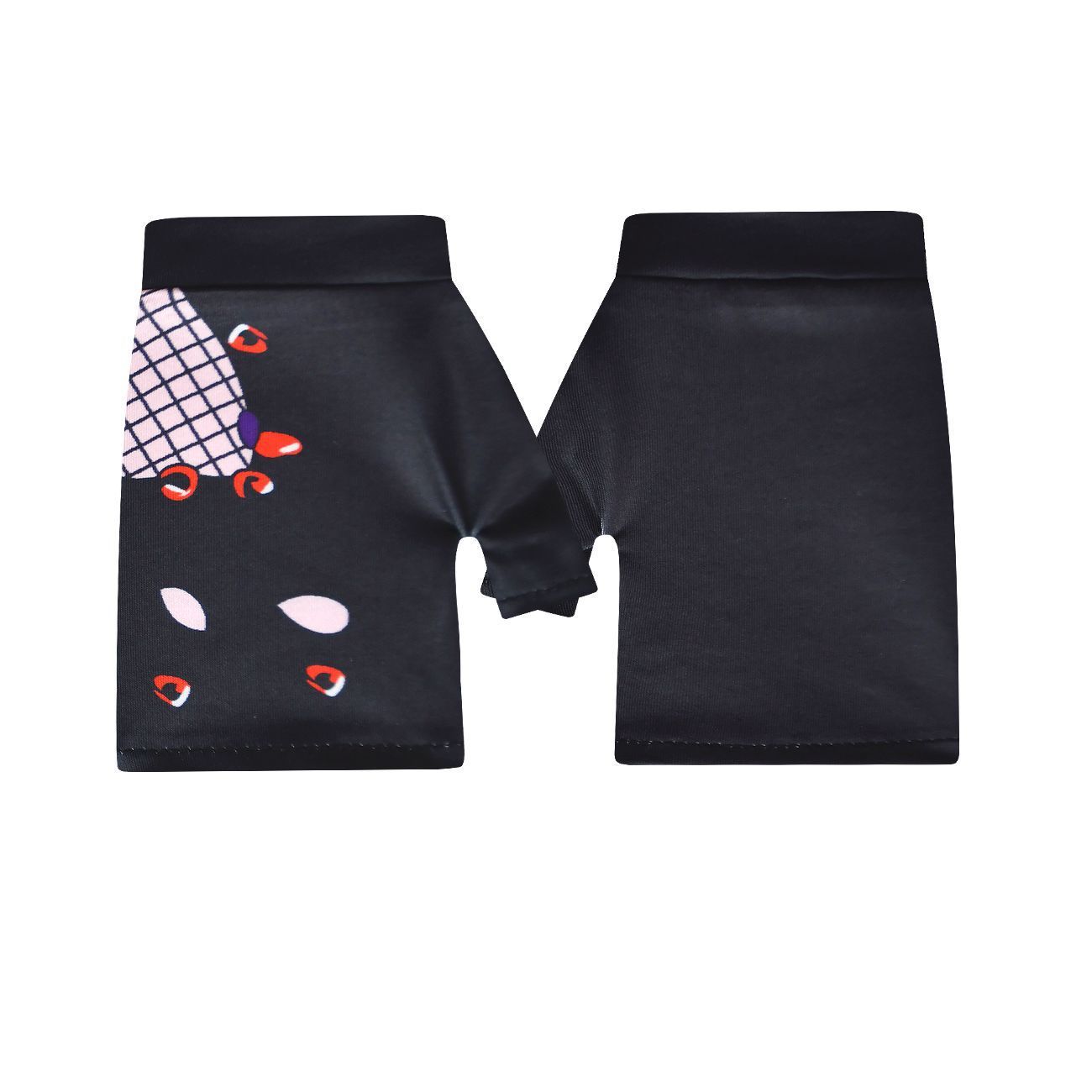 Enfants La Montée de la Princesse Rouge Costume Combinaison Rouge avec Gants pour Fête Déguisée