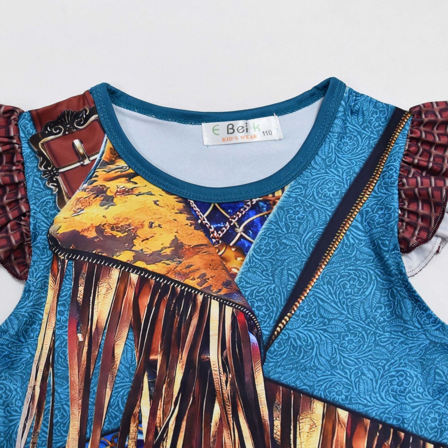 Vestido de Uma para niña El ascenso del rojo, disfraz de cosplay para fiesta de disfraces