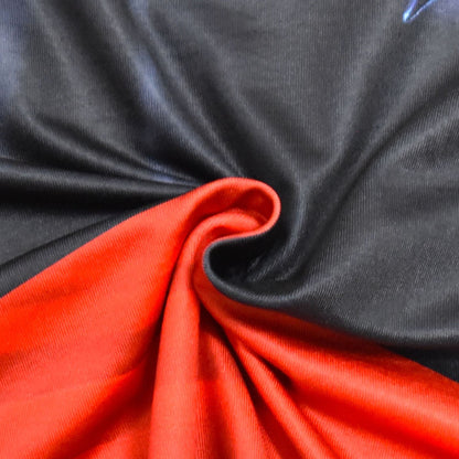 Filles La Robe et le Sac à Manches Volantes Rouges La Princesse Rouge Ensemble Complet