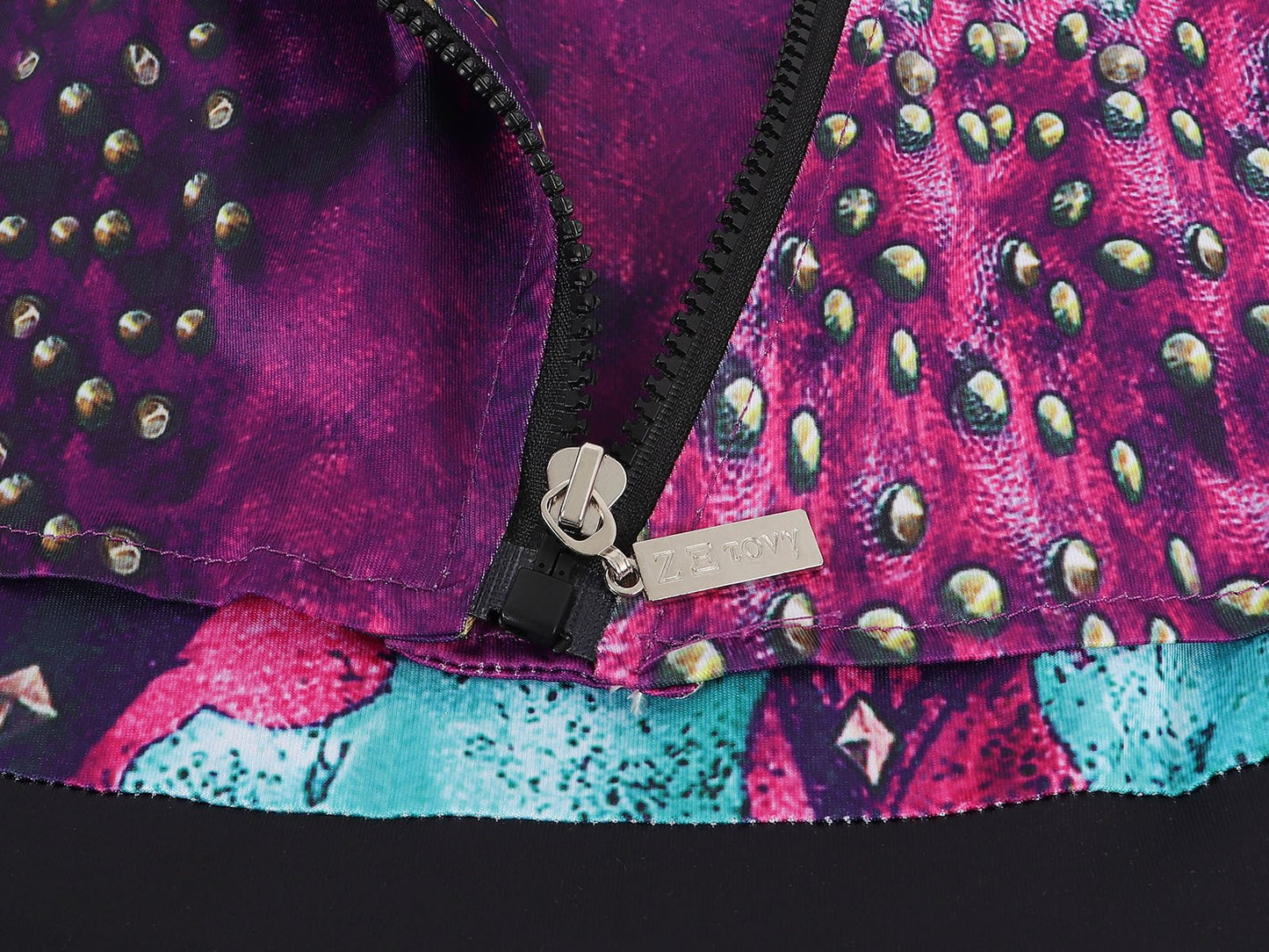 Robe de princesse Mal pour enfant, costume en tulle violet et perruque pour fête