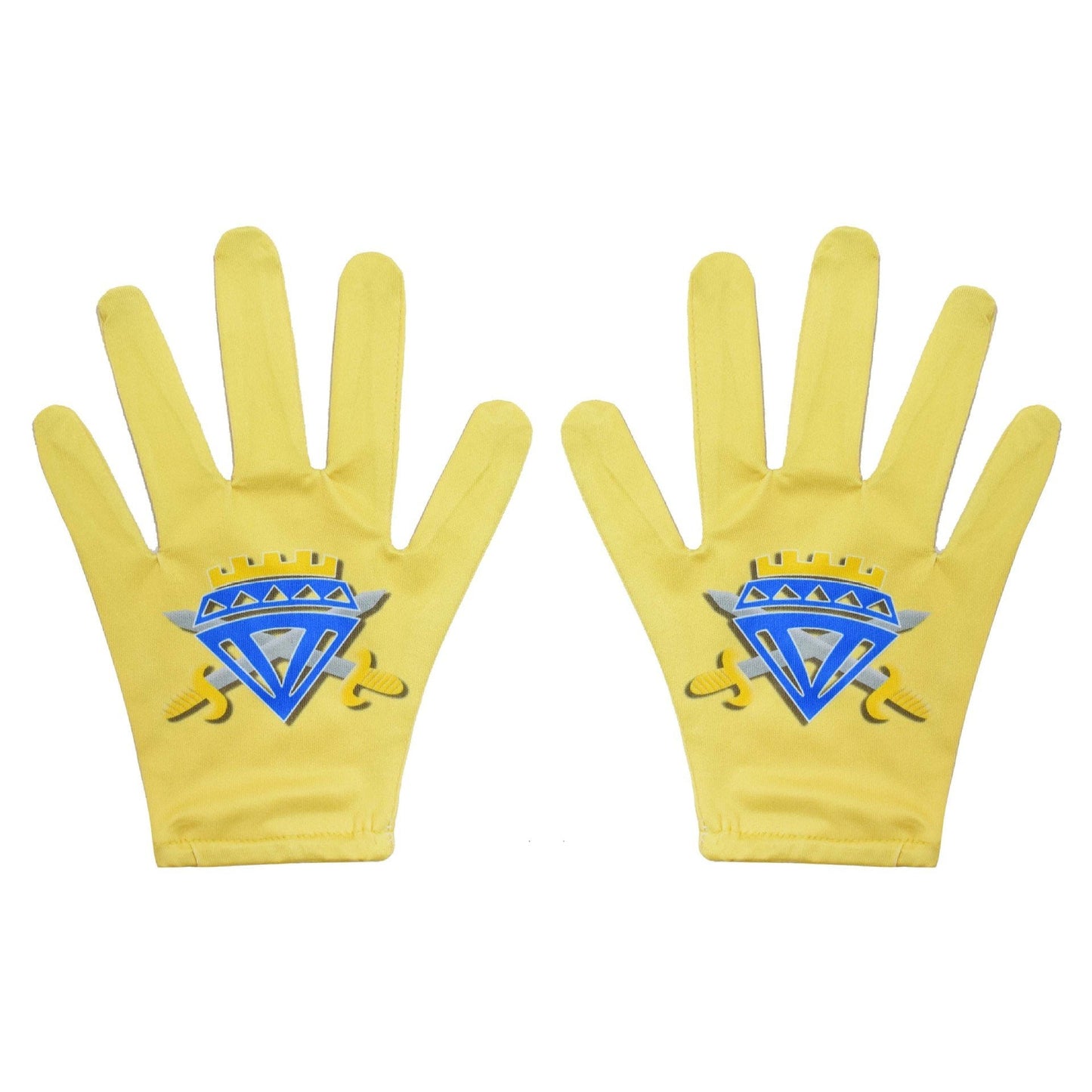 Disfraz de Chloe Charming para niñas con guantes, conjunto rojo y azul de Rise para carnaval