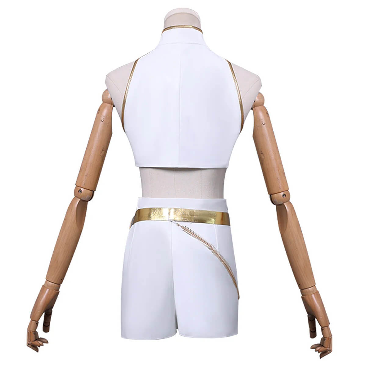 KPop Rumi Costume White Stage Dance Outfit Full Set Party Carnival Cosplay Outfit