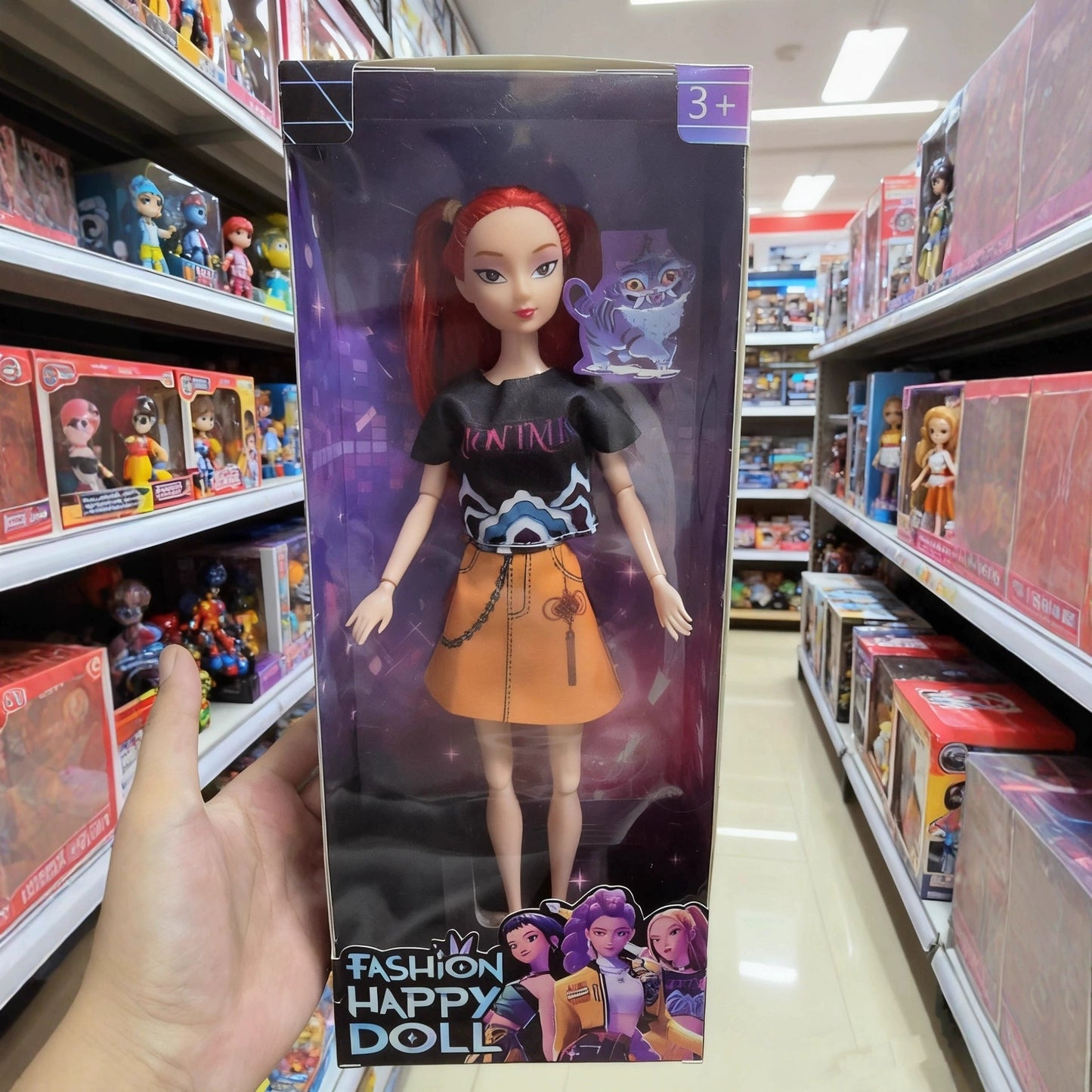 Kpop Demon Hunters Muñecas Rumi Mira Zoey Figura Muñeca para Niños Set de Juguetes de Colección de PVC