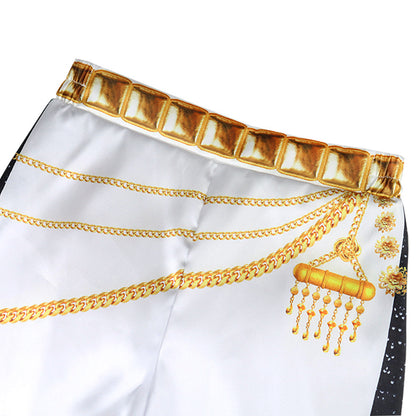 Kpop Rumi Costumes Golden Stage Dance Outfit Halloween Party Dress Up