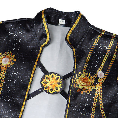 Kpop Rumi Costumes Golden Stage Dance Outfit Halloween Party Dress Up