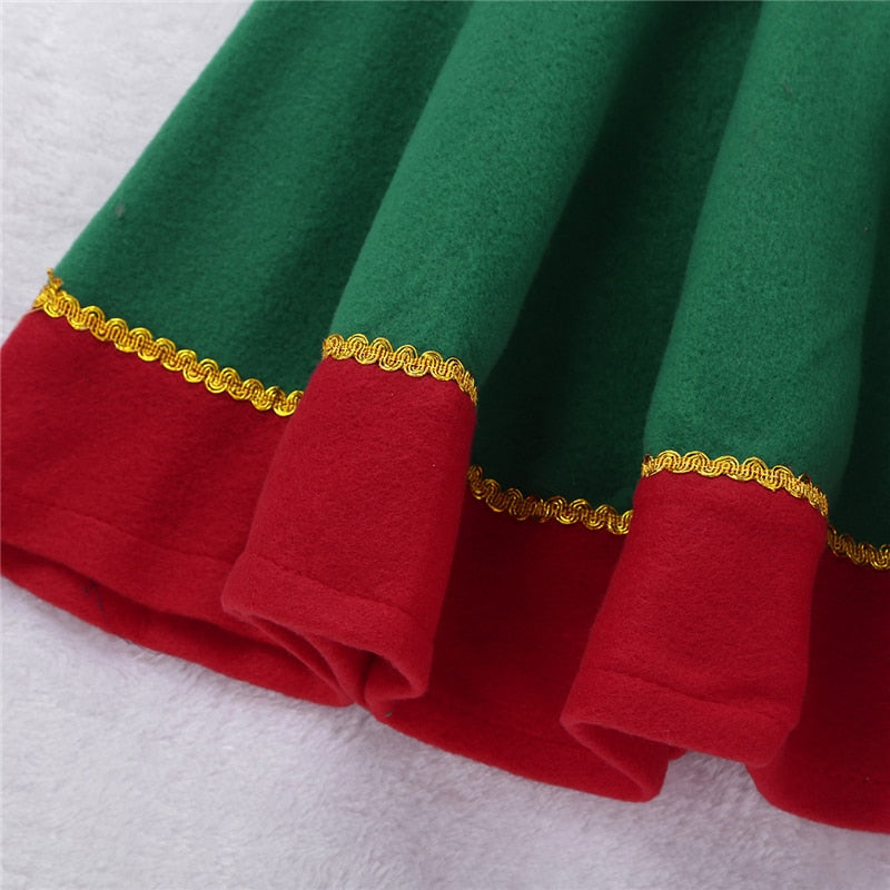 Sunbaby Family Christmas Elf Costume Holiday Elf Matching Outfit