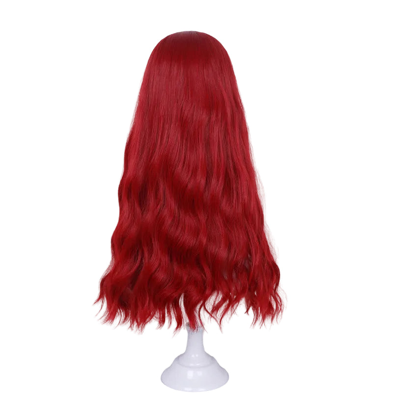Toddler Girls Red Princess Costume Red Wonderland Tutu Dress and Wig for Halloween Party