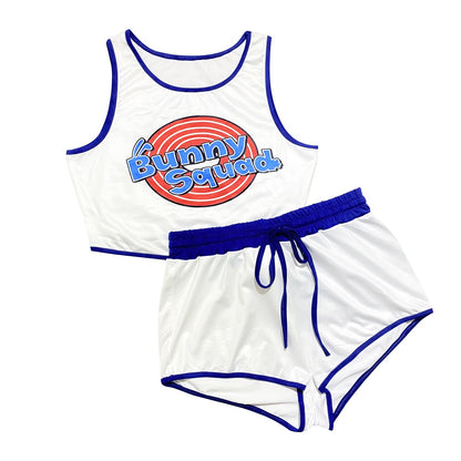 Sexy lady Bunny Costume Lola #10 Cosplay Basketball Jersey [4 Color Options]