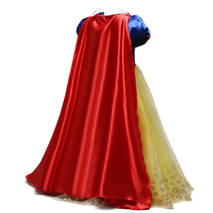 Vestido de princesa con luces para niñas, disfraz de princesa con luces LED y accesorios para fiestas