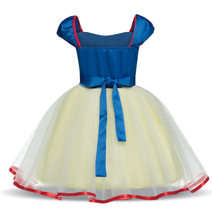 Vestido de Princesa para Niñas Pequeñas Traje de Fiesta de Disfraces de Cosplay