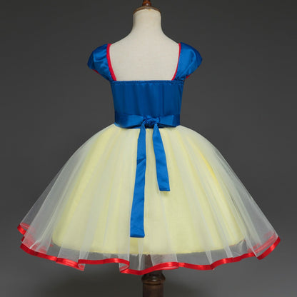 Vestido de Princesa para Niñas Pequeñas Traje de Fiesta de Disfraces de Cosplay