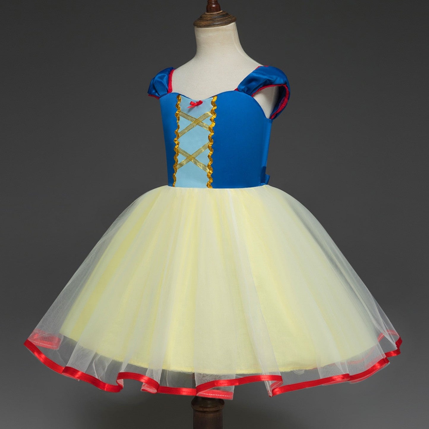 Vestido de Princesa para Niñas Pequeñas Traje de Fiesta de Disfraces de Cosplay