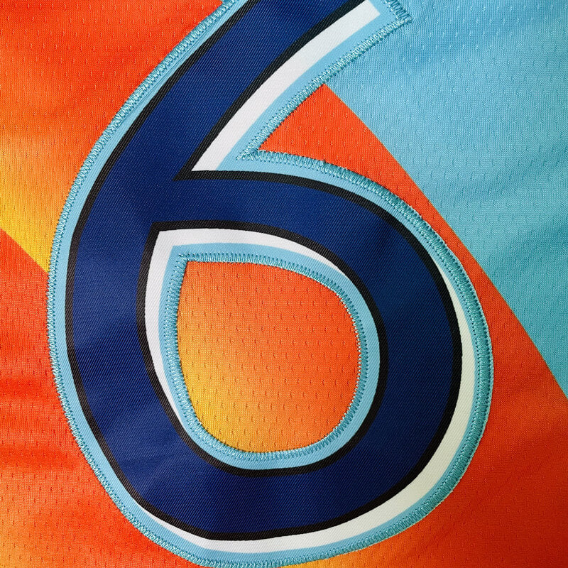 Maillot de basketball homme #6 Short d'été Gilet Mode Sportswear