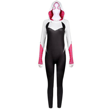 Adult Spidey Costume Superhero Cosplay Bodysuit Men and Women Spider Jumpsuit Halloween Costume