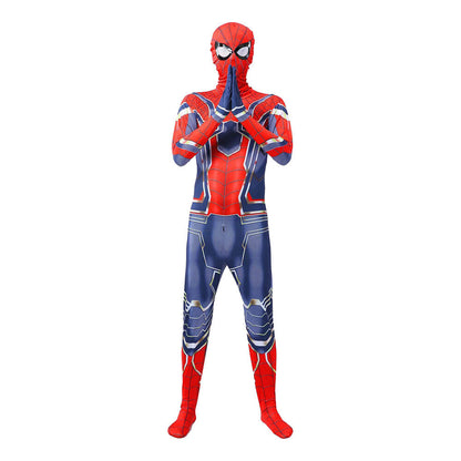 Adult Spidey Costume Superhero Cosplay Bodysuit Men and Women Spider Jumpsuit Halloween Costume