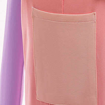 Kids Jax Costume Purple Rabbit Jax Sweatshirt Suspender Pants Overalls Cosplay Outfit