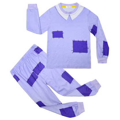 Girls Ragatha Dress Mask Kids Casual Sweatshirt Suit Ragatha Cosplay Outfit