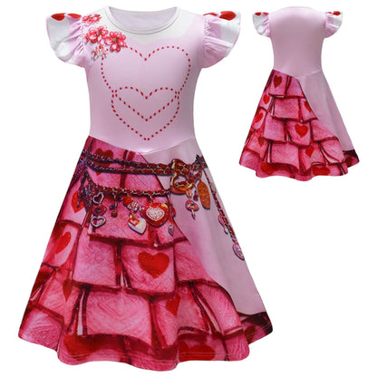 L'Ascension de la tenue rouge de Bridget, la robe rose de la Princesse, le costume de la Reine de Cœur