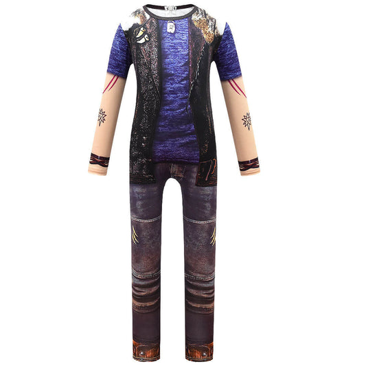 Kids Wyatt Lykensen Cosplay Costume Zombie Halloween Outfit for Boys Role Play