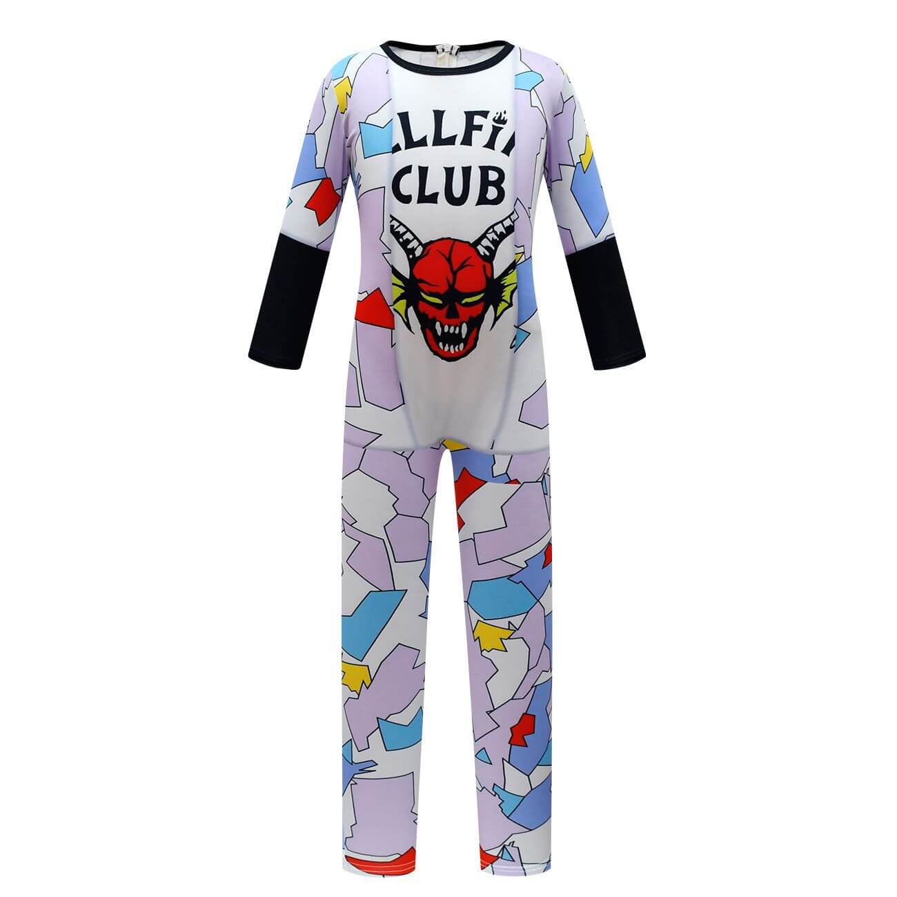 Pijama con disfraz de Demogorgon de Hellfire Club de Stranger Things para niños y niñas, ideal para Halloween y cosplay