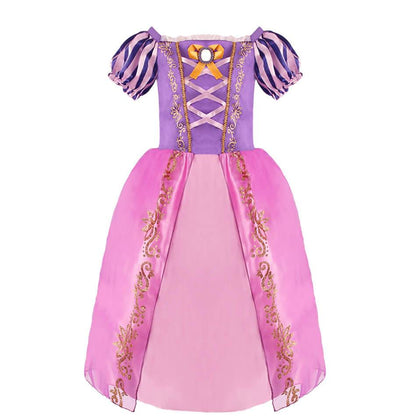 Girl Princess Dress Birthday Carnival Party Dress Up Costume