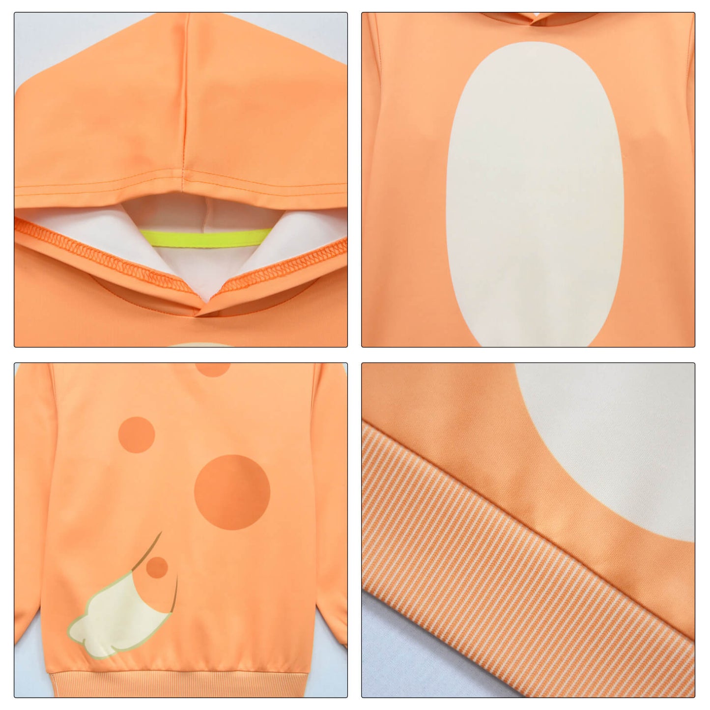 Enfants Costume Dessin Animé à Capuche et Pantalon 2 Pièces Ensemble Complet Sweat-shirt à Manches Longues et Pantalon pour Garçons Filles