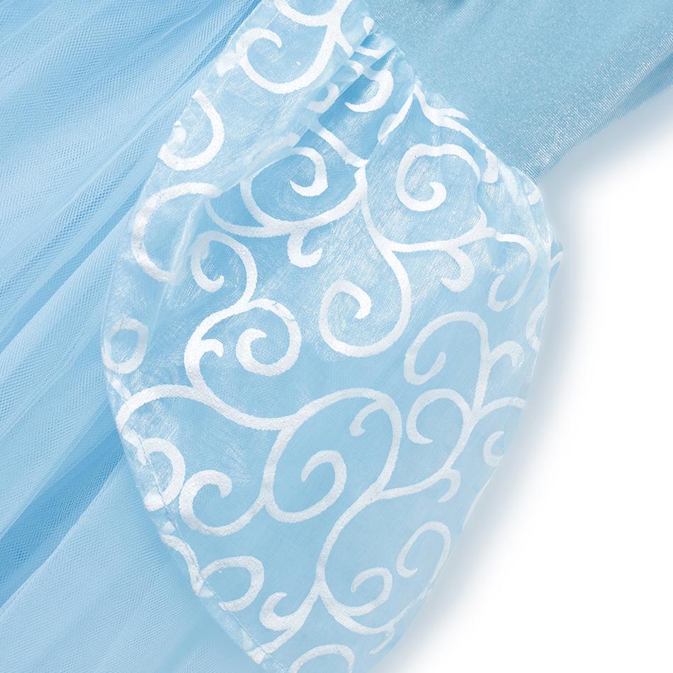 Vestido de Cenicienta para Niñas Vestido de Cumpleaños de Fiesta Disfraz de Princesa Disfraces de Halloween