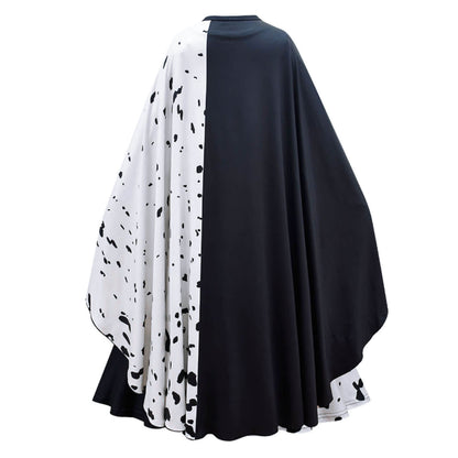 Kids Black/White Costume Fashion Dress Jumpsuit Outfit for Boys Grils Halloween Cosplay