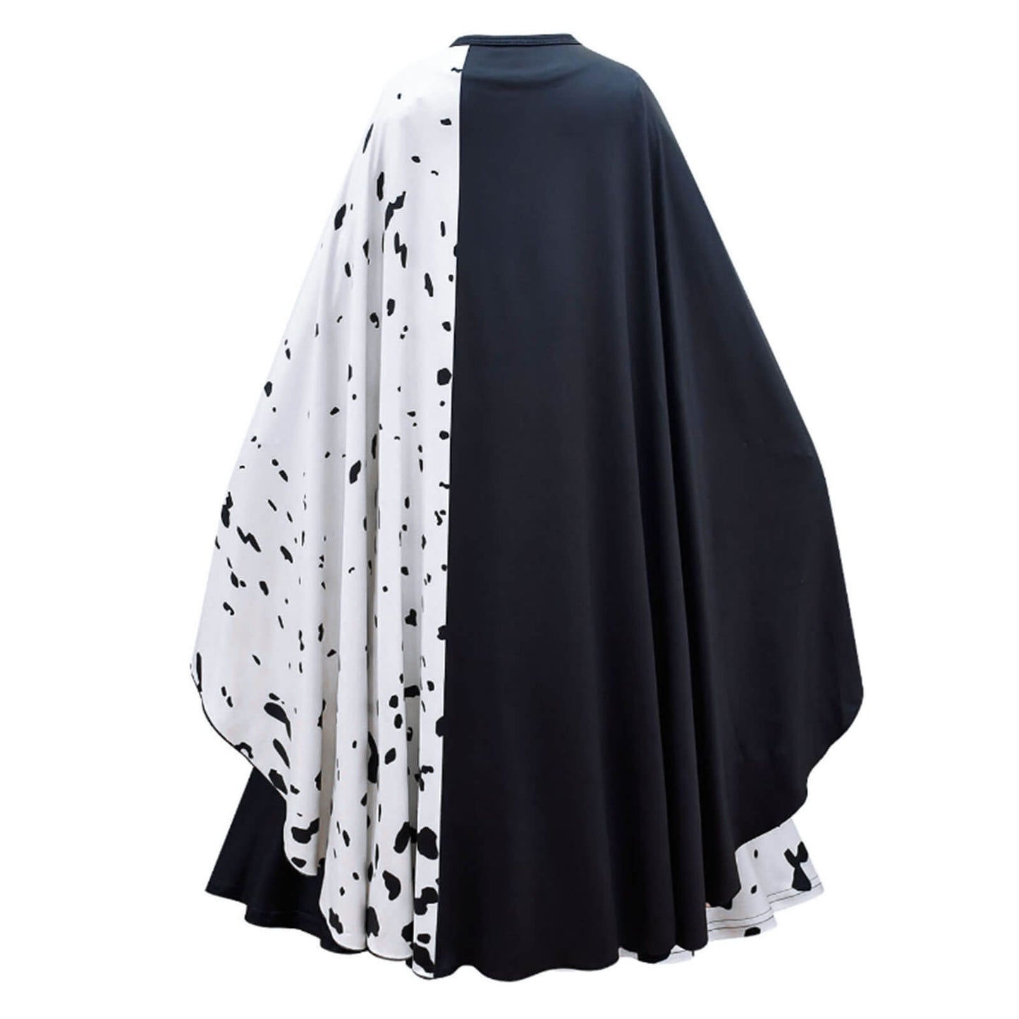 Kids Black/ White Costume Fashion Dress and Accessories Full Set for Girls Halloween Cosplay
