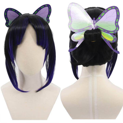 Shinobu Kocho Cosplay Costume Anime Shinobu Kinomos Full Set Halloween Costumes