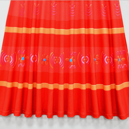 Kids Dolores Dress Magic Family Madrigal Cosplay Costume Girls A-line Swing Princess Dress