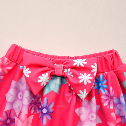 Kids Isabela Swimwear Dress Family Madrigal Cosplay Bathing Suit